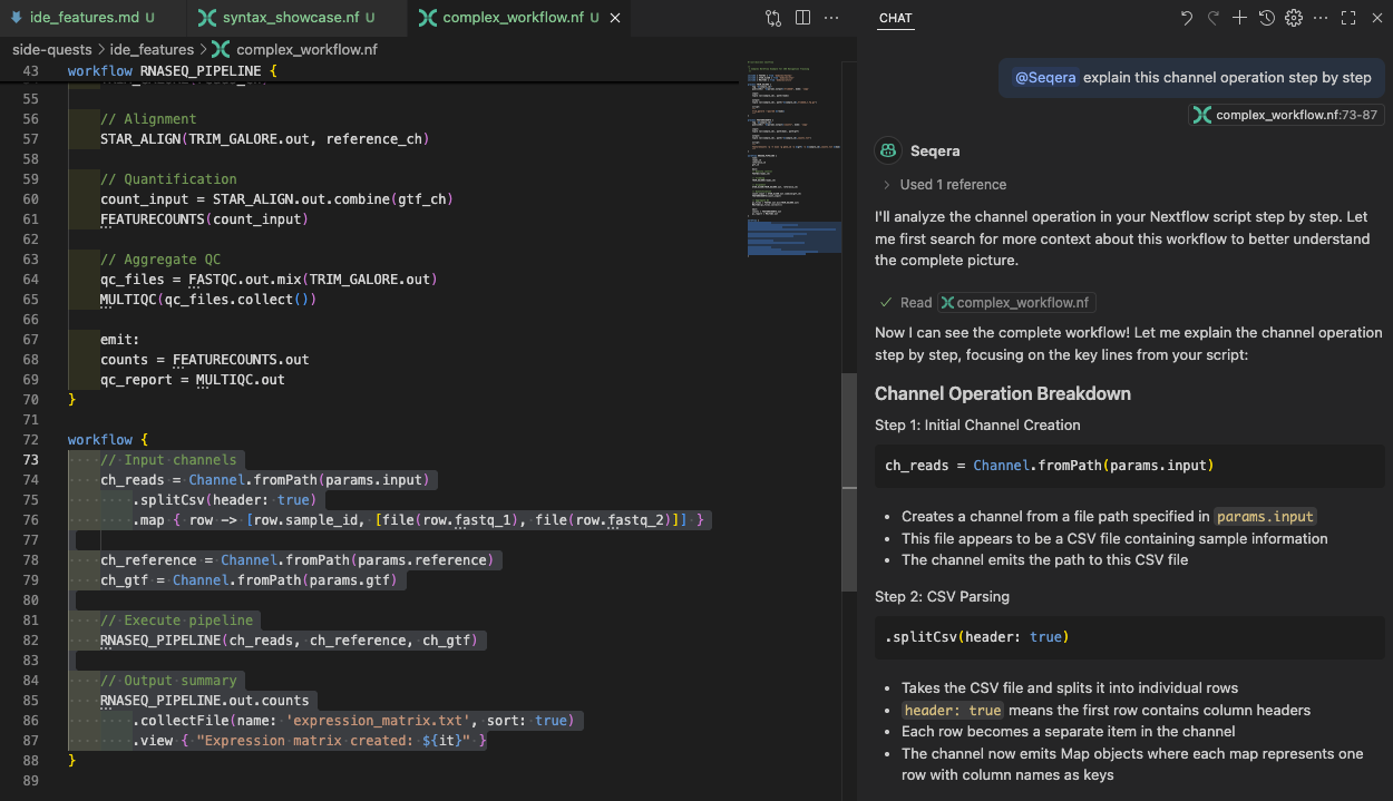 AI code explanation