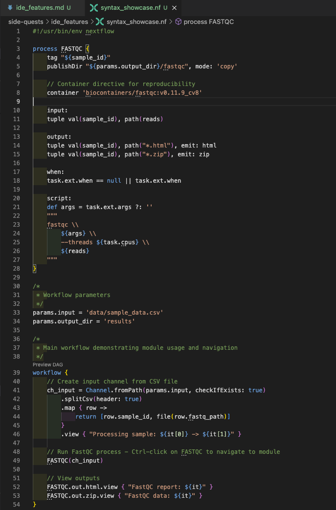 Syntax Showcase